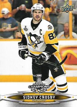 2017 Upper Deck Stanley Cup Champions Box Set #1 Sidney Crosby Front
