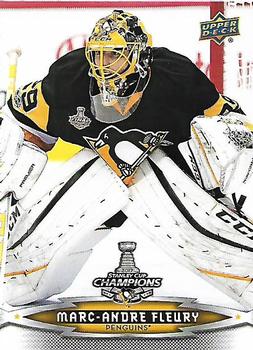 2017 Upper Deck Stanley Cup Champions Box Set #7 Marc-Andre Fleury Front