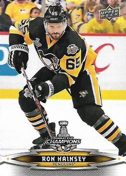 2017 Upper Deck Stanley Cup Champions Box Set #18 Ron Hainsey Front
