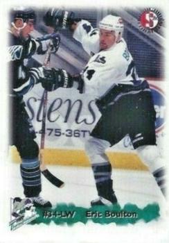 1998-99 SplitSecond Kentucky Thoroughblades (AHL) #2 Eric Boulton Front