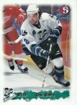1998-99 SplitSecond Kentucky Thoroughblades (AHL) #3 Dan Boyle Front