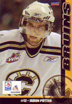 2007-08 Choice Chilliwack Bruins (WHL) #3 Jadon Potter Front