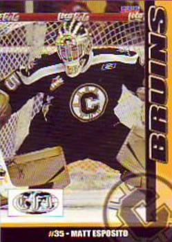 2007-08 Choice Chilliwack Bruins (WHL) #22 Matt Esposito Front