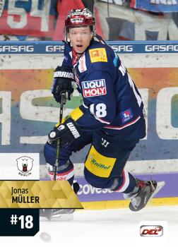 2017-18 Playercards (DEL) #DEL-018 Jonas Müller Front
