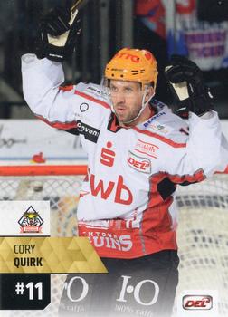 2017-18 Playercards (DEL) #DEL-042 Cory Quirk Front