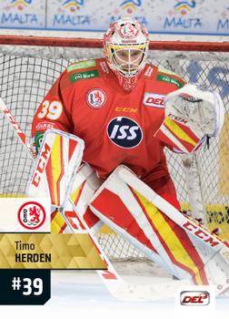 2017-18 Playercards (DEL) #DEL-046 Timo Herden Front