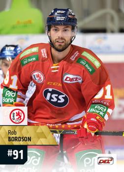 2017-18 Playercards (DEL) #DEL-056 Rob Bordson Front