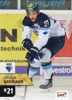 2017-18 Playercards (DEL) #DEL-067 Christoph Kiefersauer Front