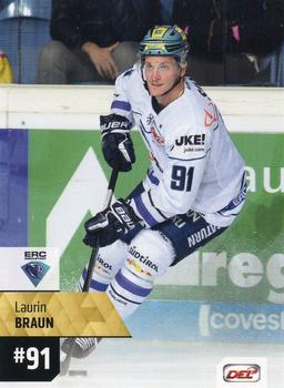 2017-18 Playercards (DEL) #DEL-072 Laurin Braun Front