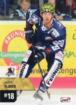 2017-18 Playercards (DEL) #DEL-082 Justin Florek Front