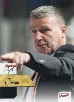 2017-18 Playercards (DEL) #DEL-105 Greg Thomson Front