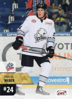2017-18 Playercards (DEL) #DEL-157 Marcus Weber Front
