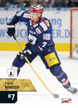 2017-18 Playercards (DEL) #DEL-324 Frank Hordler Front
