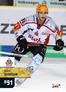 2017-18 Playercards (DEL) #DEL-336 Björn Svensson Front