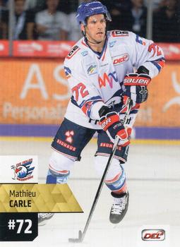 2017-18 Playercards (DEL) #DEL-421 Mathieu Carle Front