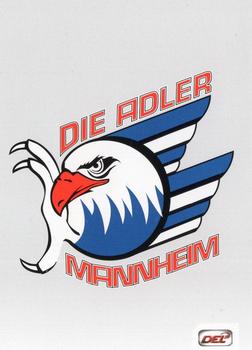 2017-18 Playercards (DEL) #DEL-427 Checkliste Adler Mannheim Front