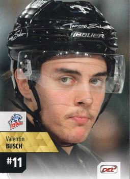 2017-18 Playercards (DEL) #DEL-455 Valentin Busch Front