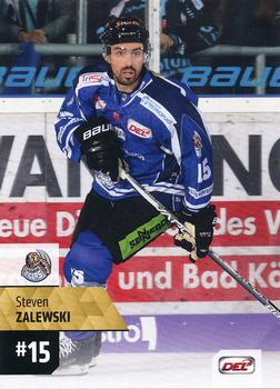 2017-18 Playercards (DEL) #DEL-474 Steven Zalewski Front