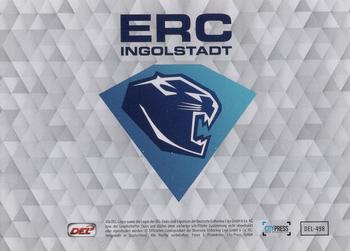 2017-18 Playercards (DEL) #DEL-498 Teamfoto ERC Ingolstadt Back