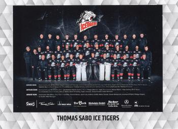 2017-18 Playercards (DEL) #DEL-504 Teamfoto Thomas Sabo Ice Tigers Front