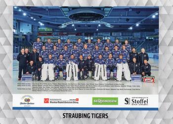2017-18 Playercards (DEL) #DEL-506 Teamfoto Straubing Tigers Front