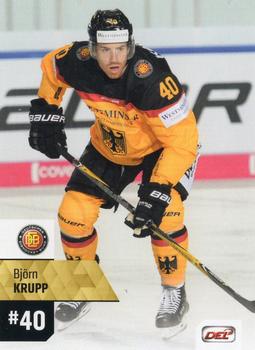 2017-18 Playercards (DEL) #DEL-514 Björn Krupp Front