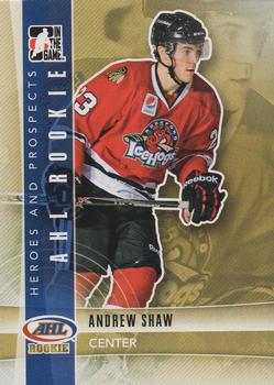 2011-12 In The Game Heroes & Prospects Update #212 Andrew Shaw Front
