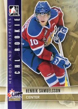 2011-12 In The Game Heroes & Prospects Update #229 Henrik Samuelsson Front