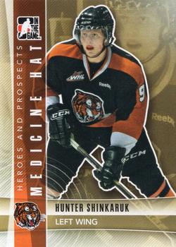 2011-12 In The Game Heroes & Prospects Update #234 Hunter Shinkaruk Front