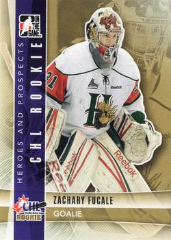 2011-12 In The Game Heroes & Prospects Update #244 Zachary Fucale Front