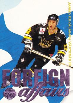 1994-95 Leaf Elit Set (Swedish) - Foreign Affairs #7 Jarmo Kekäläinen Front