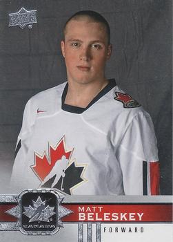 2017-18 Upper Deck Team Canada #4 Matt Beleskey Front