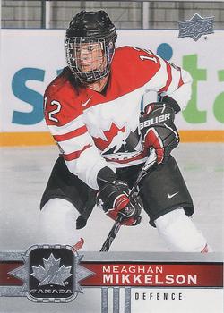 2017-18 Upper Deck Team Canada #67 Meaghan Mikkelson Front