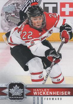 2017-18 Upper Deck Team Canada #69 Hayley Wickenheiser Front