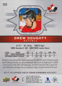 2017-18 Upper Deck Team Canada #122 Drew Doughty Back