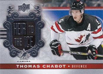 2017-18 Upper Deck Team Canada #155 Thomas Chabot Front