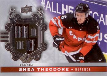 2017-18 Upper Deck Team Canada #159 Shea Theodore Front