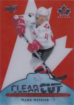 2017-18 Upper Deck Team Canada - Clear Cut Program of Excellence #POE-25 Mark Messier Front