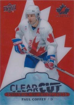 2017-18 Upper Deck Team Canada - Clear Cut Program of Excellence #POE-27 Paul Coffey Front