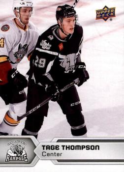 2017-18 Upper Deck AHL #115 Tage Thompson Front