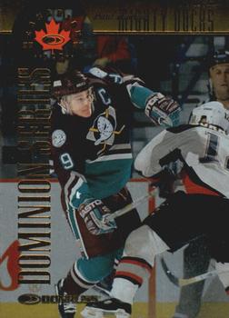 1997-98 Donruss Canadian Ice - Dominion Series Unnumbered #2 Paul Kariya Front
