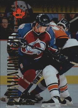 1997-98 Donruss Canadian Ice - Dominion Series Unnumbered #6 Peter Forsberg Front