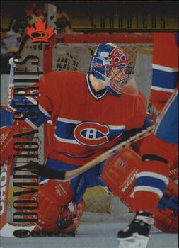 1997-98 Donruss Canadian Ice - Dominion Series Unnumbered #15 Jocelyn Thibault Front