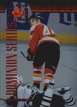 1997-98 Donruss Canadian Ice - Dominion Series Unnumbered #36 Jonas Hoglund Front
