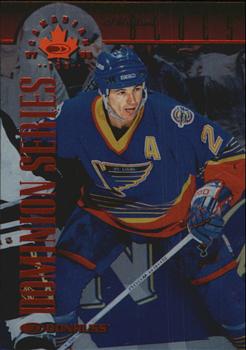 1997-98 Donruss Canadian Ice - Dominion Series Unnumbered #55 Al MacInnis Front