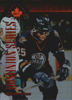 1997-98 Donruss Canadian Ice - Dominion Series Unnumbered #121 Mike Grier Front
