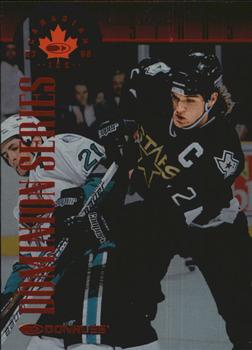 1997-98 Donruss Canadian Ice - Dominion Series Unnumbered #124 Derian Hatcher Front