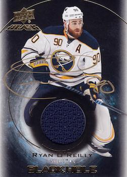 2016-17 Upper Deck Black - Black Hole Relics Autographed #BH-RO Ryan O'Reilly Front