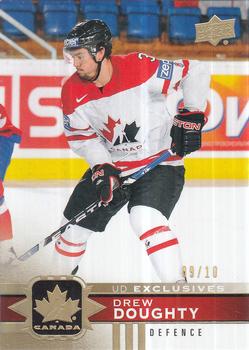 2017-18 Upper Deck Team Canada - UD Exclusives Gold #122 Drew Doughty Front