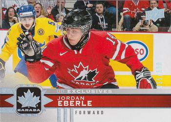 2017-18 Upper Deck Team Canada - UD Exclusives Silver #105 Jordan Eberle Front